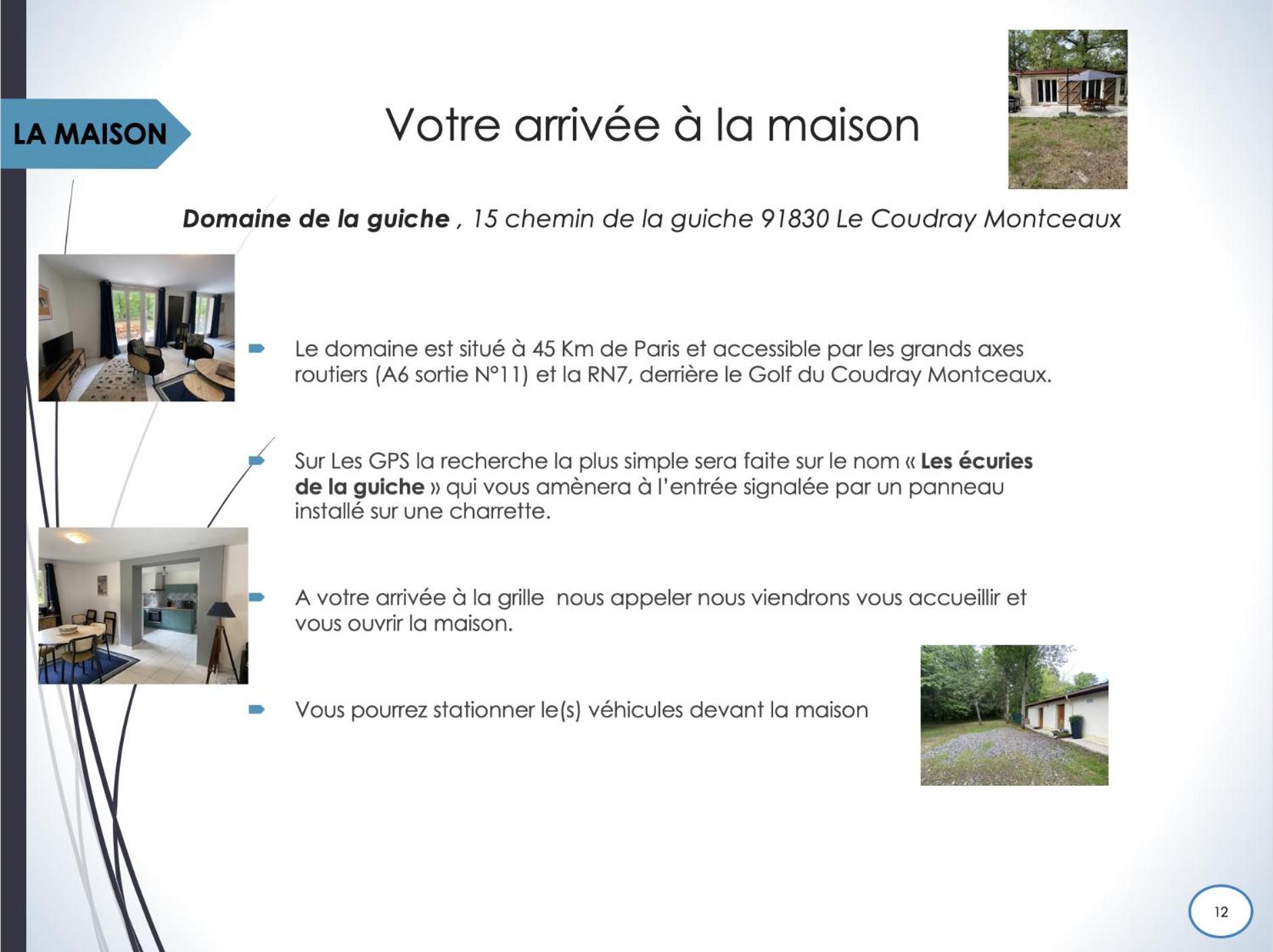 Maison Dans Parc Prive, Sports Et Loisirs Proche Golf Du Coudray Montceaux Le Coudray-Montceaux Ngoại thất bức ảnh